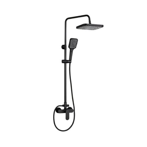 Columna de Ducha Exterior Negra
