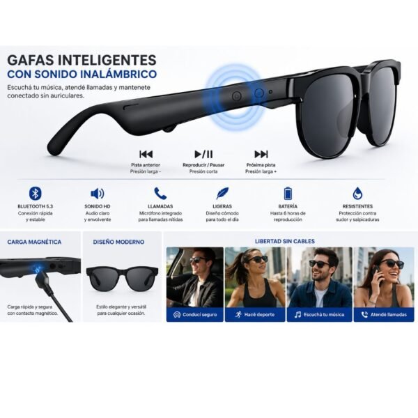 Lentes Bluetooth